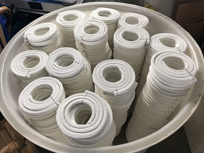 Elevata quantità di guarnizione intrecciata in PTFE da tenuta Tenglong